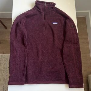 Patagonia Women's Better Sweater® 1/4-Zip Fleece size Large